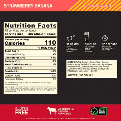 Optimum Nutrition Gold Standard 100% Protein Powder